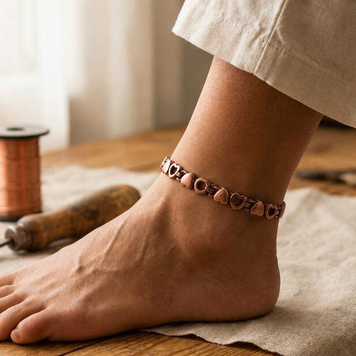 Copper Soul Amor Copper Anklet