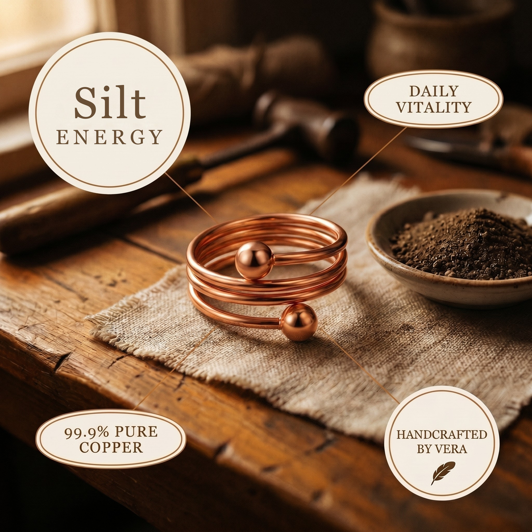 Copper Soul Silt Copper Ring