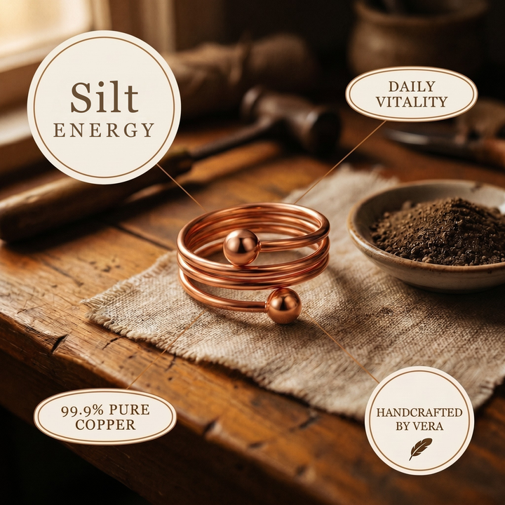 Copper Soul Silt Copper Ring
