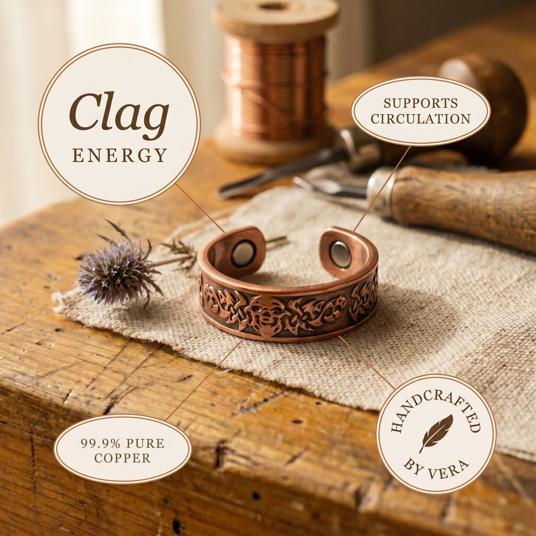 Copper Soul Clag Copper Ring