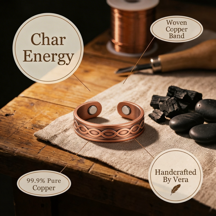 Copper Soul Char Copper Ring