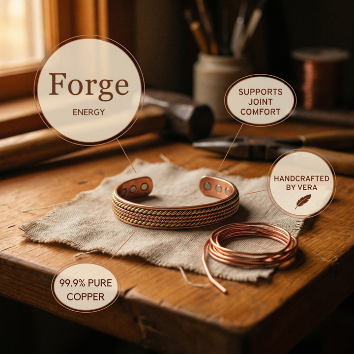 Copper Soul Forge Copper Bracelet
