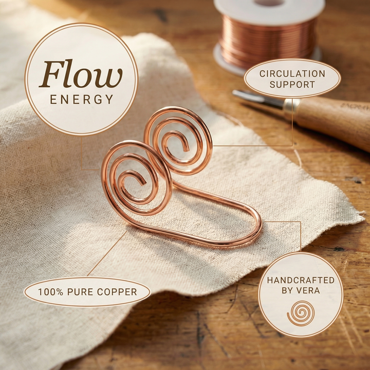 Copper Soul Flow Copper Hand Spiral