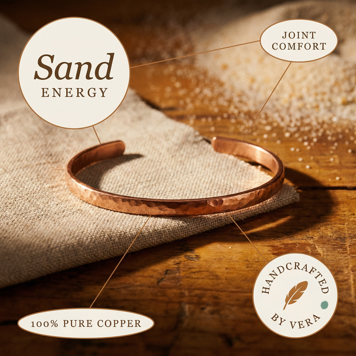 Copper Soul Sand Copper Anklet