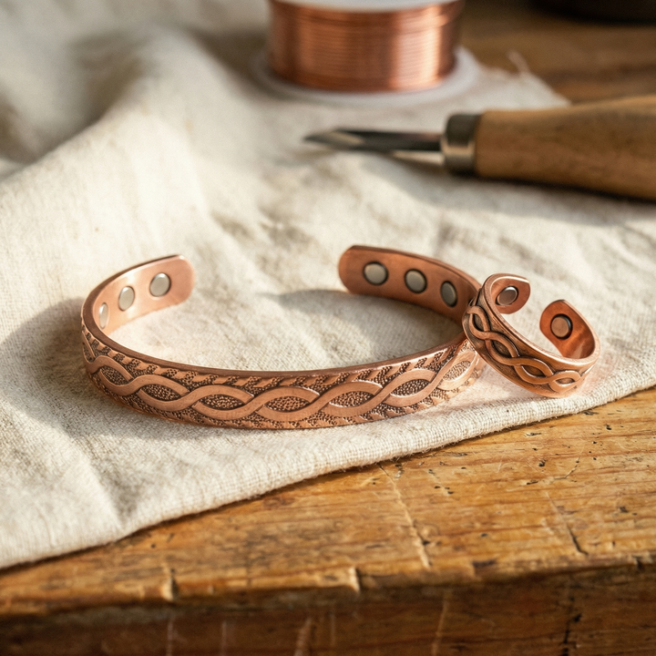 Copper Soul Knot Copper Set