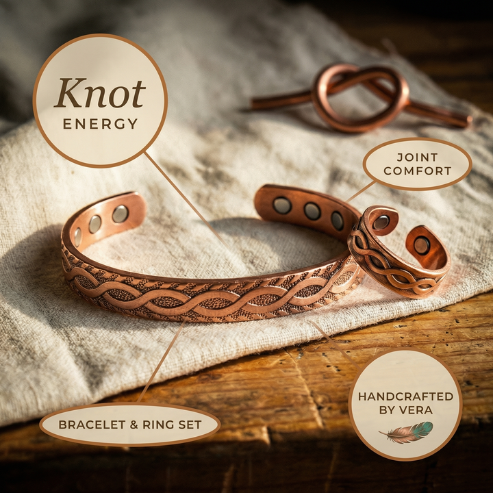 Copper Soul Knot Copper Set