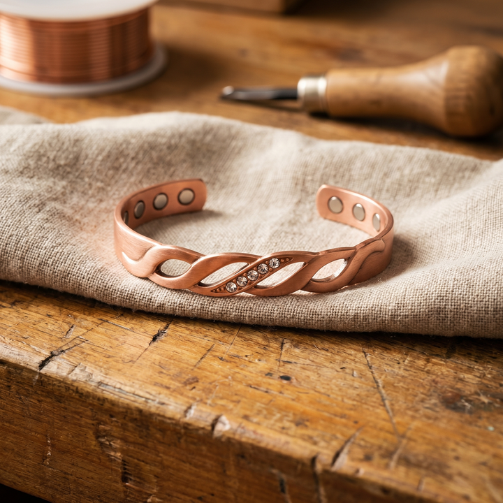 Copper Soul Seam Copper Bracelet