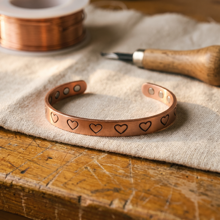 Copper Soul Hearth Copper Bracelet