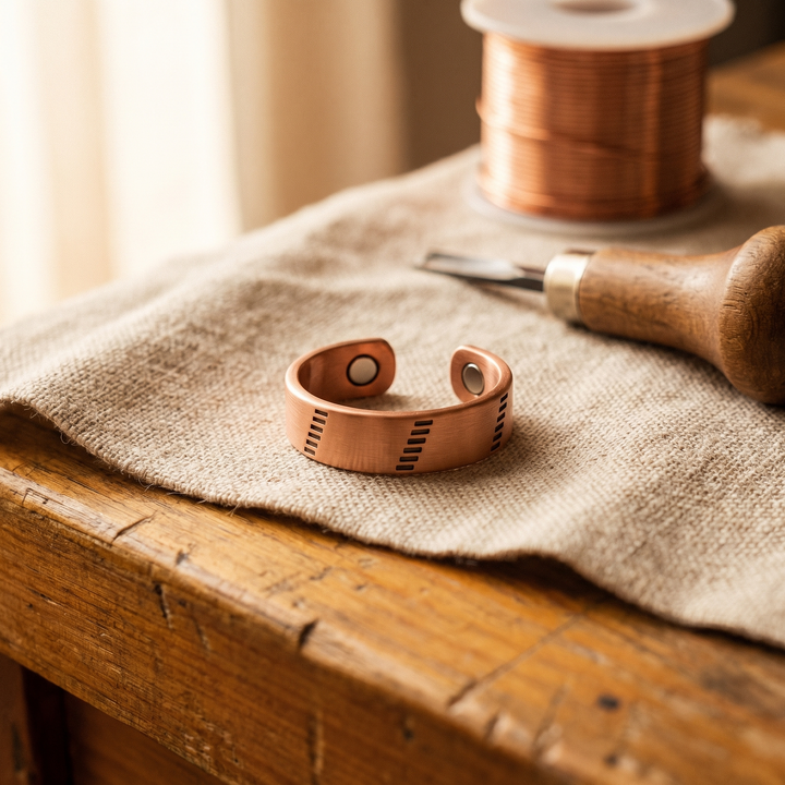 Copper Soul Hearth Copper Ring