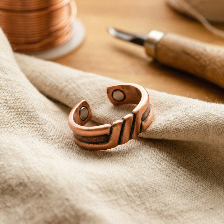 Copper Soul Peat Copper Ring