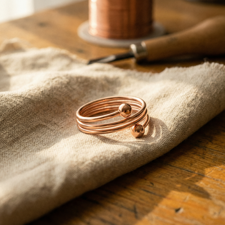 Copper Soul Silt Copper Ring