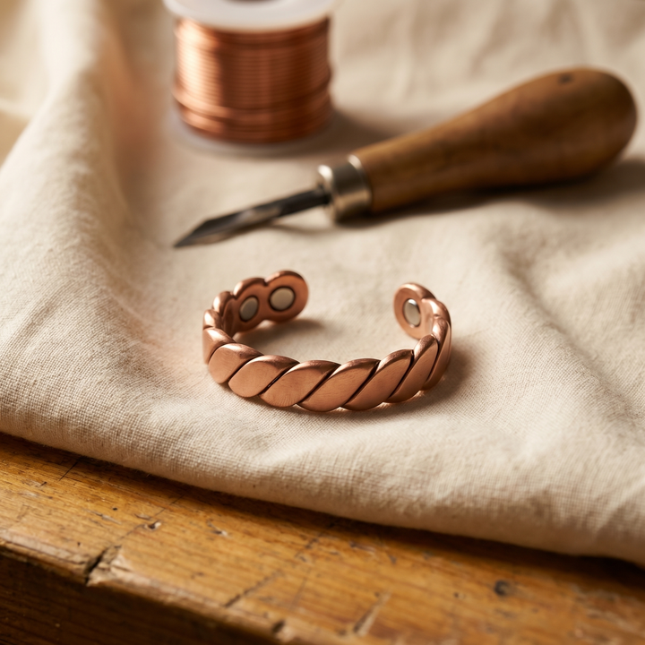 Copper Soul Knap Copper Ring