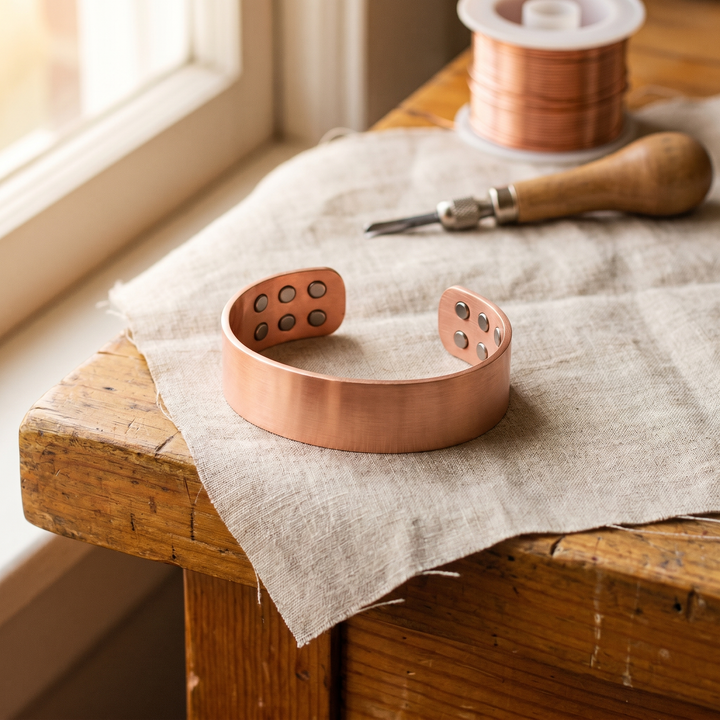 Copper Soul Anvil Copper Bracelet