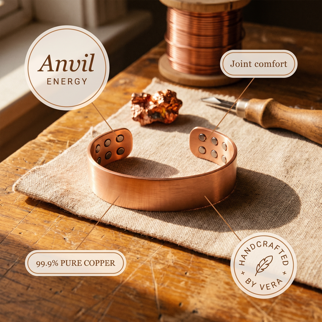 Copper Soul Anvil Copper Bracelet