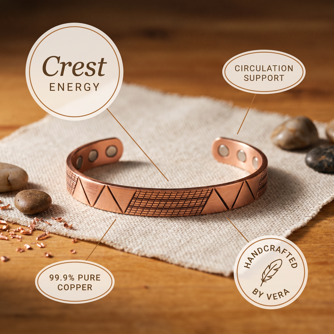 Copper Soul Crest Copper Bracelet