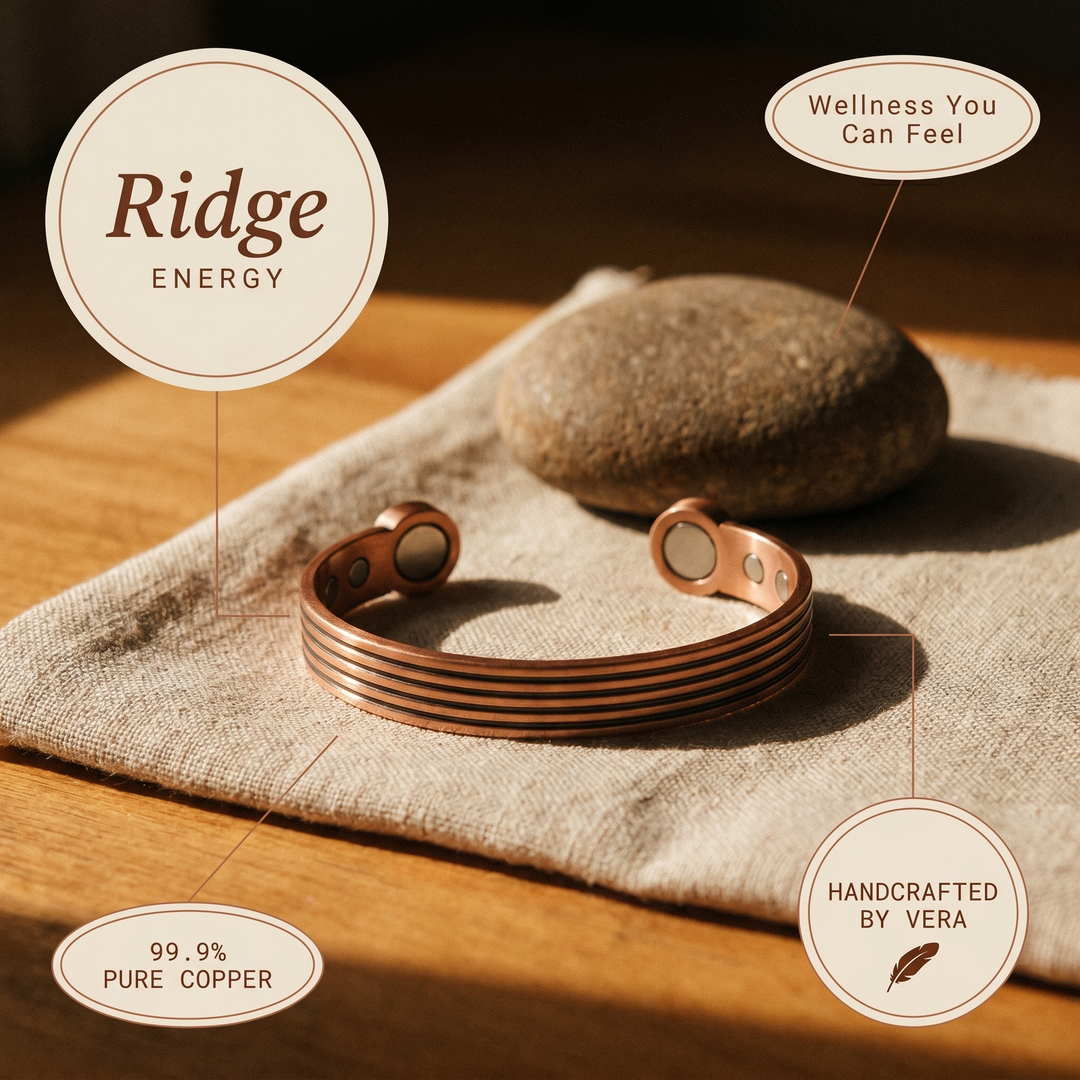 Copper Soul Ridge Copper Bracelet