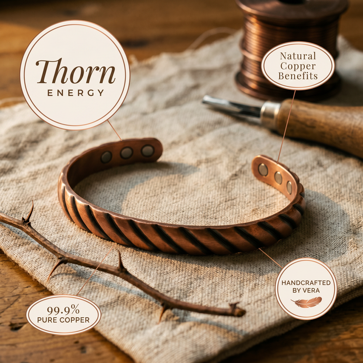 Copper Soul Thorn Copper Bracelet