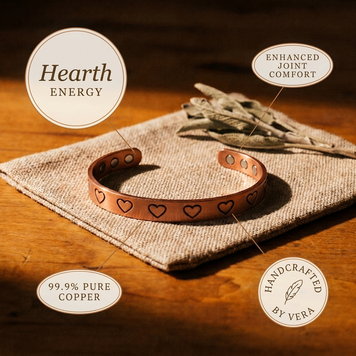 Copper Soul Hearth Copper Bracelet