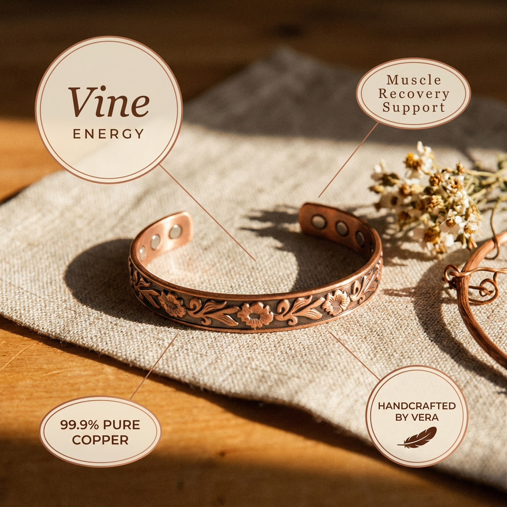 Copper Soul Vine Copper Bracelet