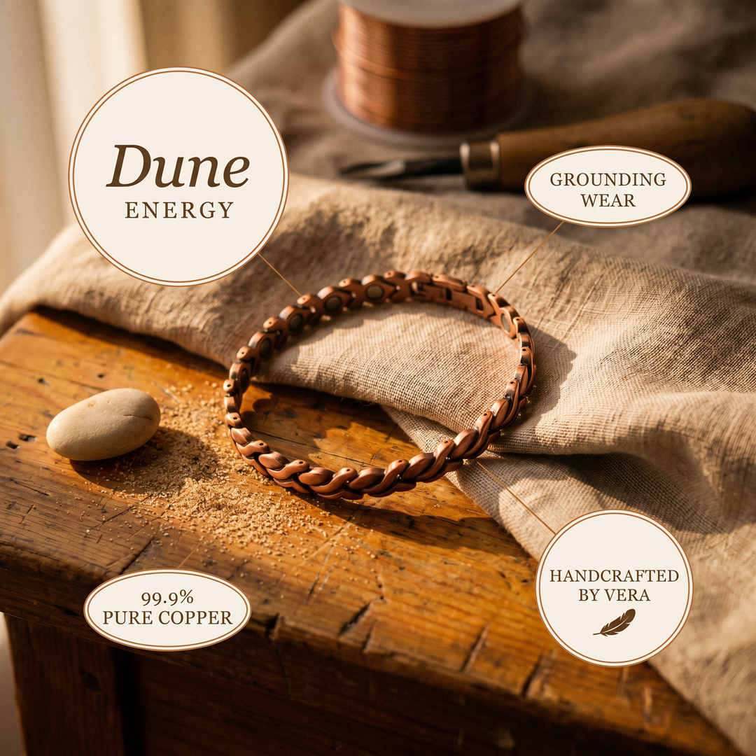 Copper Soul Dune Copper Anklet