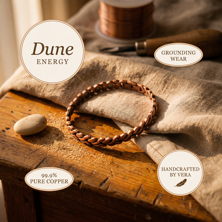 Copper Soul Dune Copper Anklet