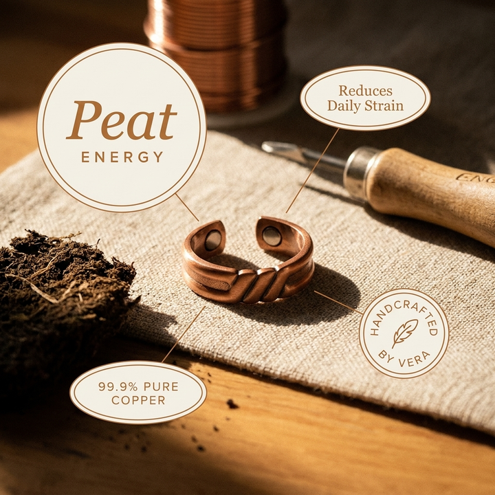 Copper Soul Peat Copper Ring