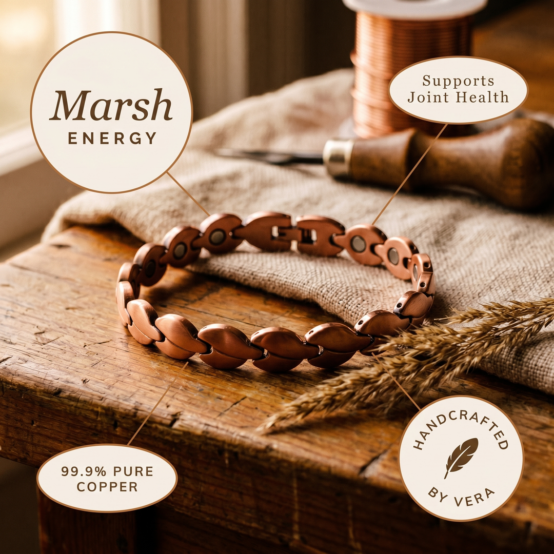 Copper Soul Marsh Copper Anklet
