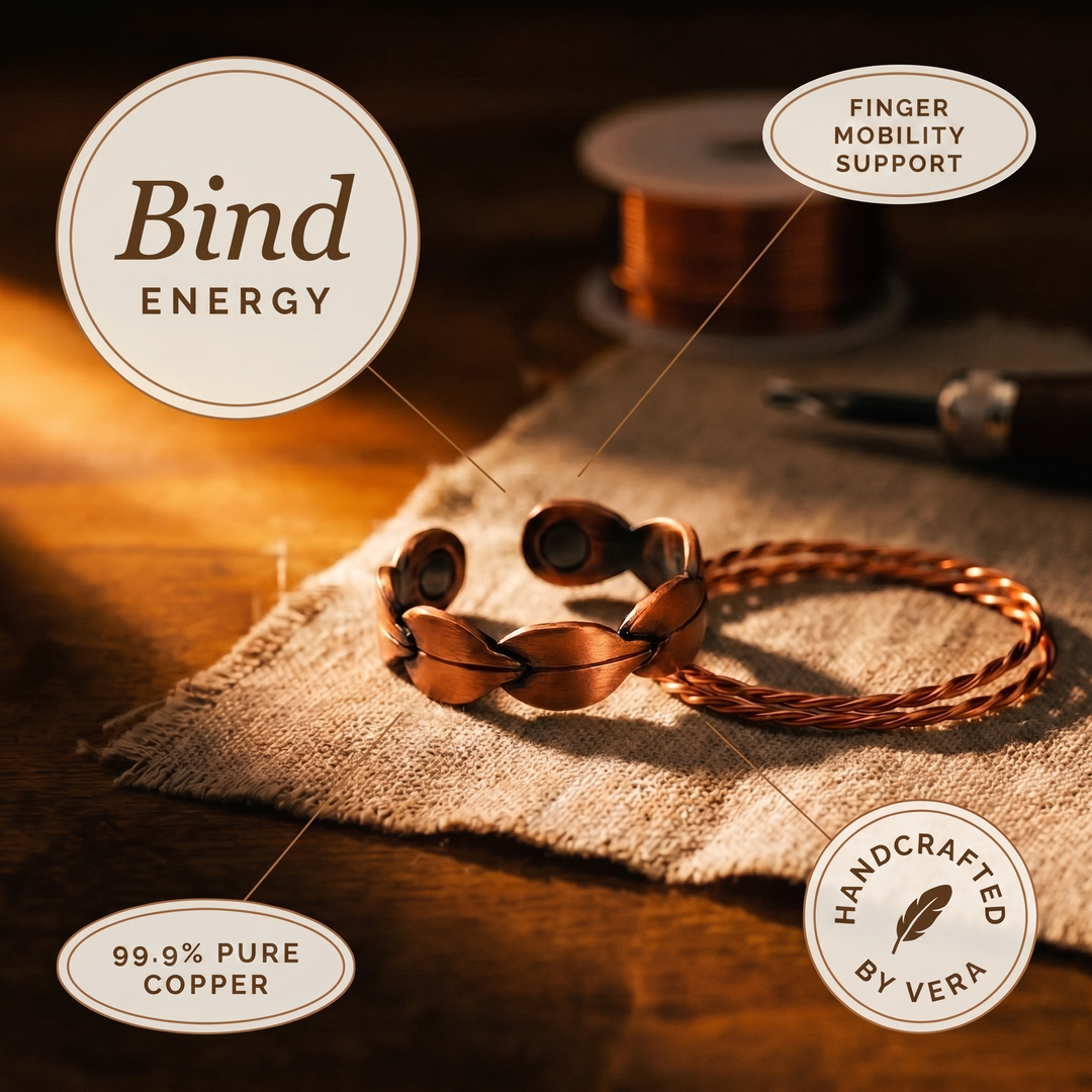Copper Soul Bind Copper Ring