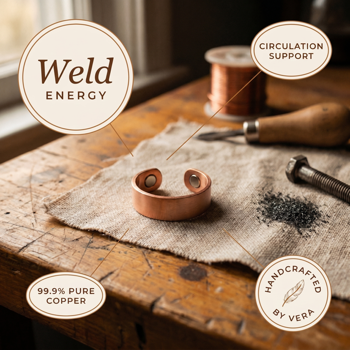 Copper Soul Weld Copper Ring
