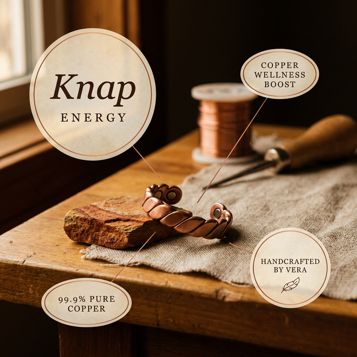 Copper Soul Knap Copper Ring