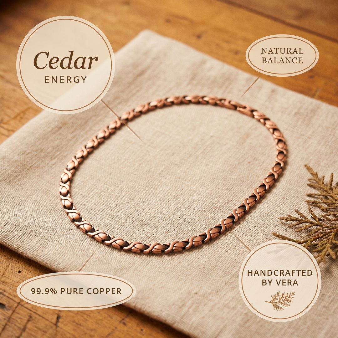 Copper Soul Cedar Copper Necklace