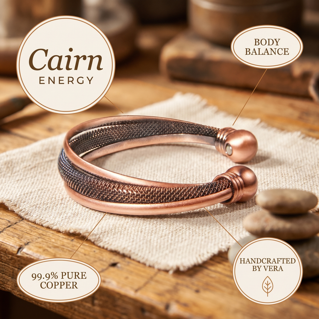 Copper Soul Cairn Copper Bracelet