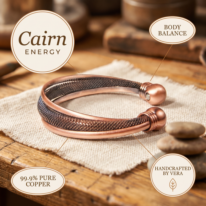 Copper Soul Cairn Copper Bracelet