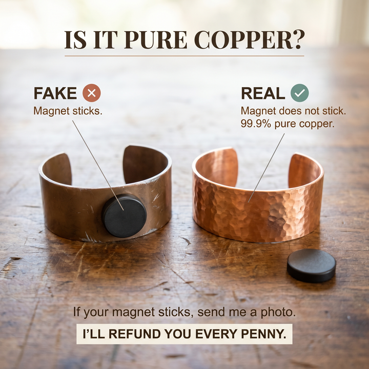 Copper Soul Sand Copper Anklet