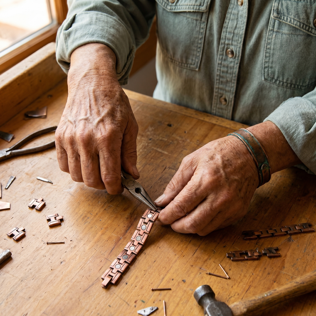 Copper Soul Gorse Men's Copper Bracelet