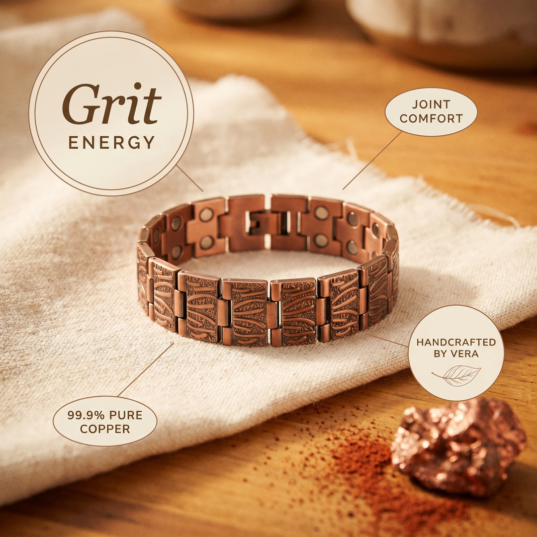 Copper Soul Grit Men's Copper Bracelet