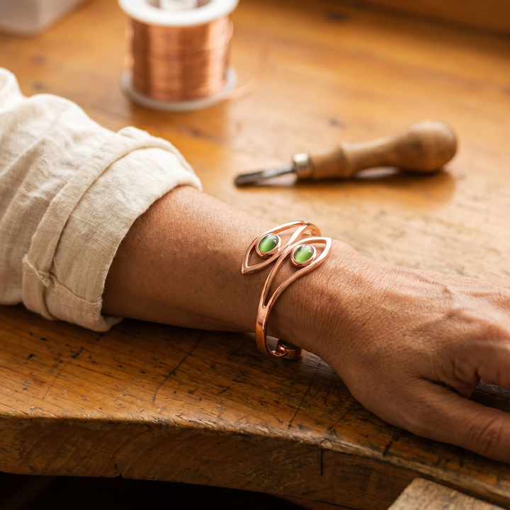 Copper Soul Opal Copper Bracelet