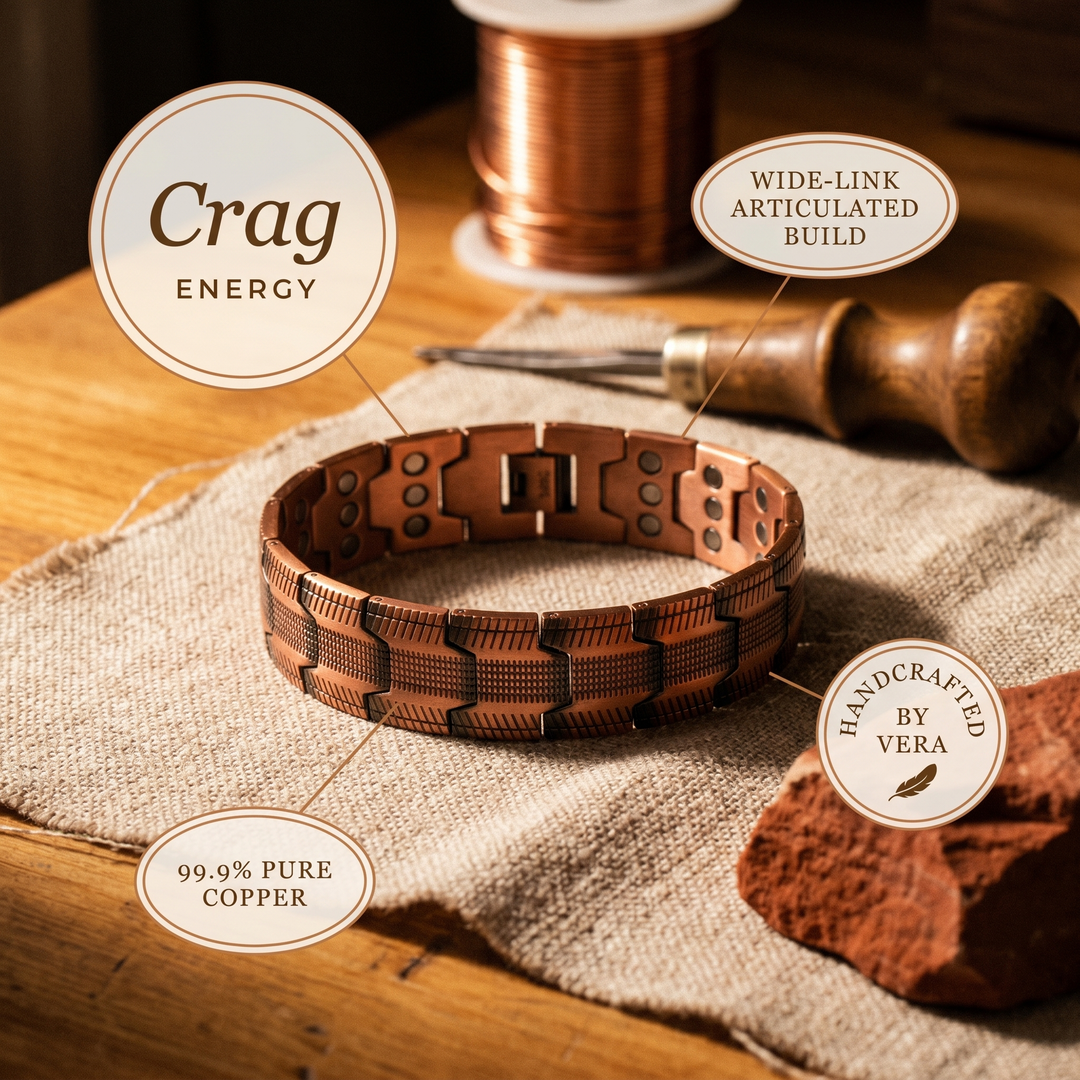Copper Soul Crag Copper Bracelet