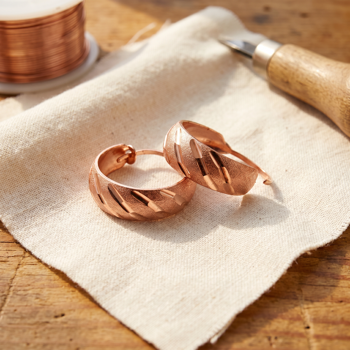 Copper Soul Vale Copper Earrings