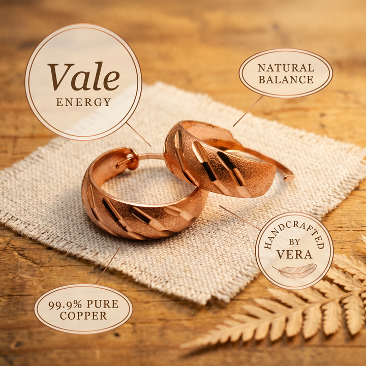 Copper Soul Vale Copper Earrings