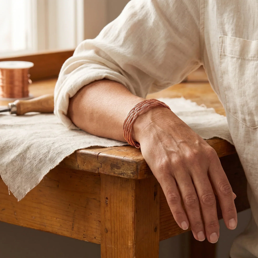 Copper Soul Elk Copper Bracelet