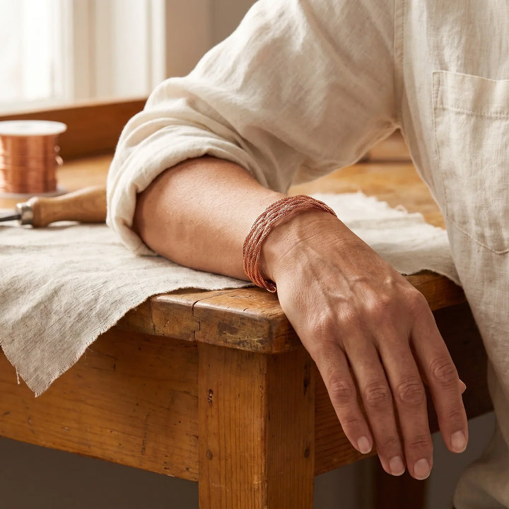 Copper Soul Elk Copper Bracelet
